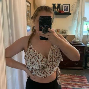 Self wrap crop top XL⭐️